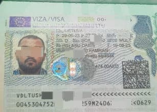 Visa approval proof 1