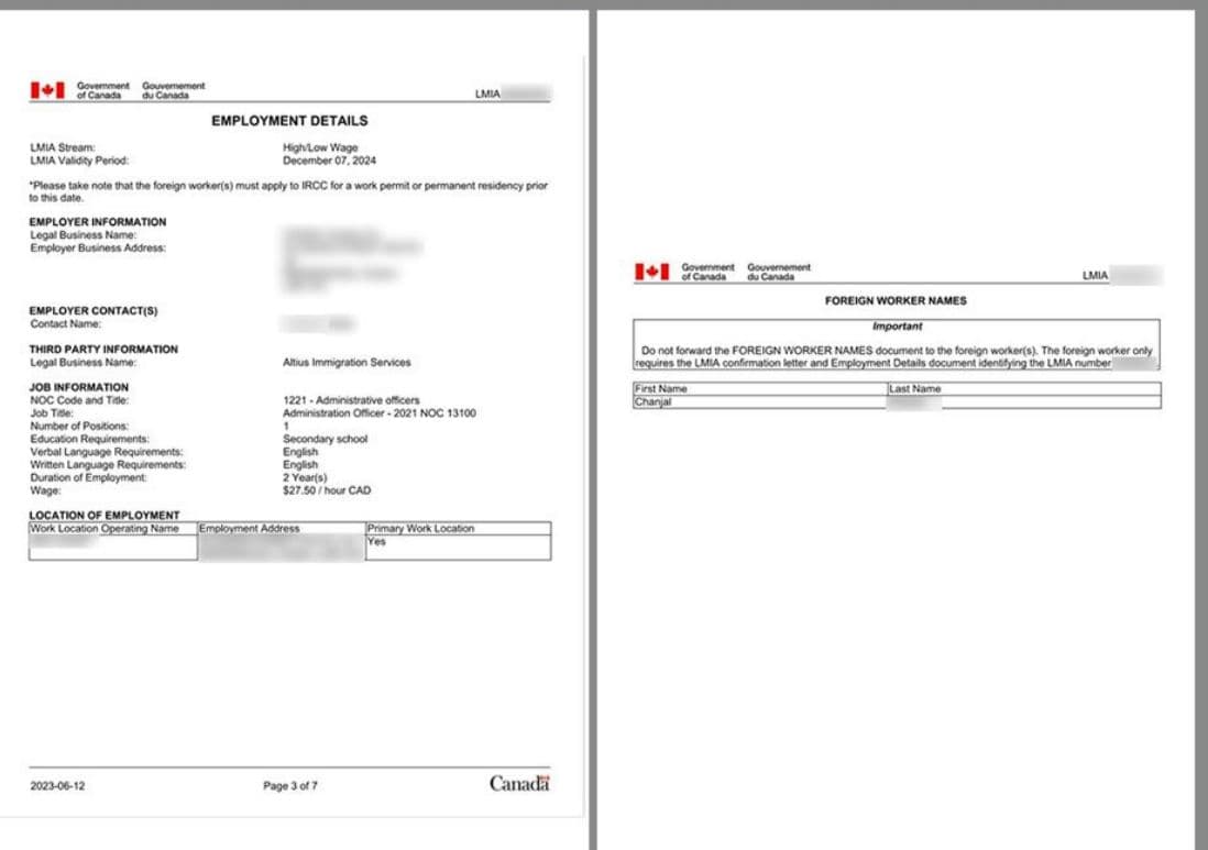 Visa approval proof 5
