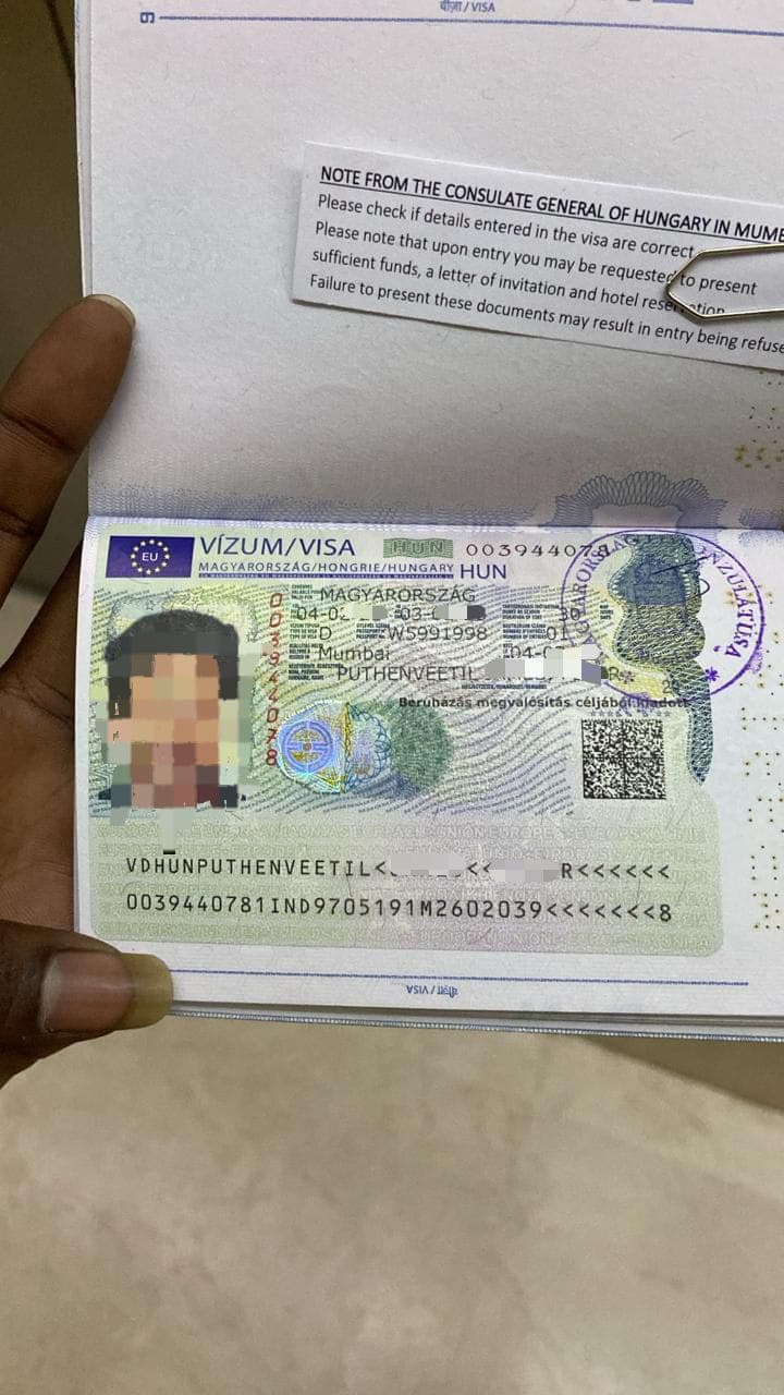 Visa approval proof 35